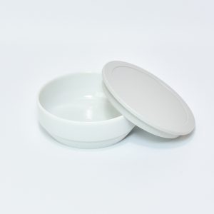 0979.49 EURO-Deckel - rund - 128 mm -  - grau - Polypropylen (PP)