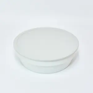 0979.74 EURO-Deckel - rund - 200 mm - - grau - Polypropylen (PP)