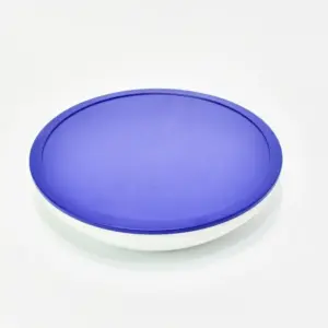 0979.81 EURO-Deckel - rund - 220 mm - - blau - Polybutylenterephthalat (PBT)