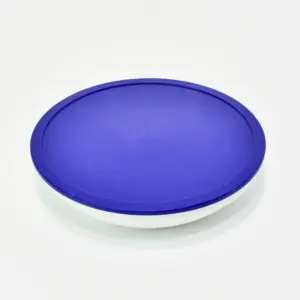 0979.91 EURO-Deckel - rund - 220 mm - - blau - Polypropylen (PP)