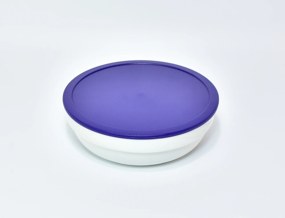 0979.92 EURO-Deckel - rund - 180 mm - - blau - Polypropylen (PP)