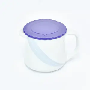0999.95 EURO-Klemmdeckel - rund - 95 mm - - blau - Polypropylen (PP)