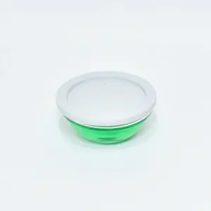 1050.03 EURO-Deckel - rund - 110 mm - - grau - Polybutylenterephthalat (PBT)