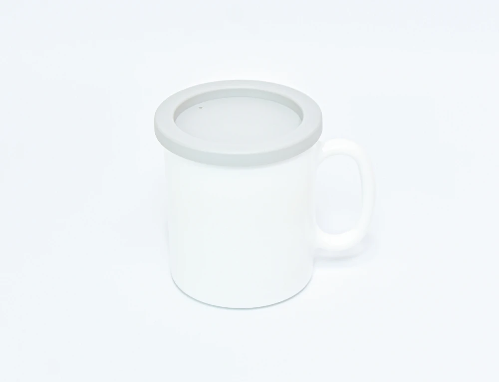 1192.47 EURO-Becherdeckel - rund - 85 mm - - grau - Polypropylen (PP)
