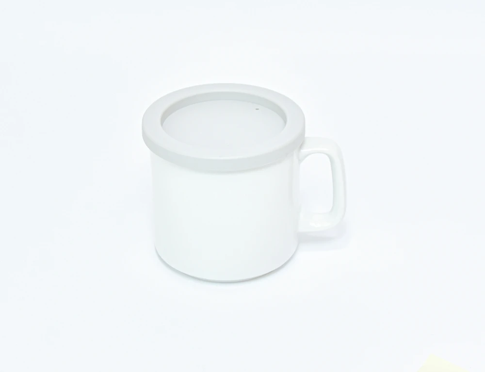 1192.47 EURO-Becherdeckel - rund - 85 mm - - grau - Polypropylen (PP)