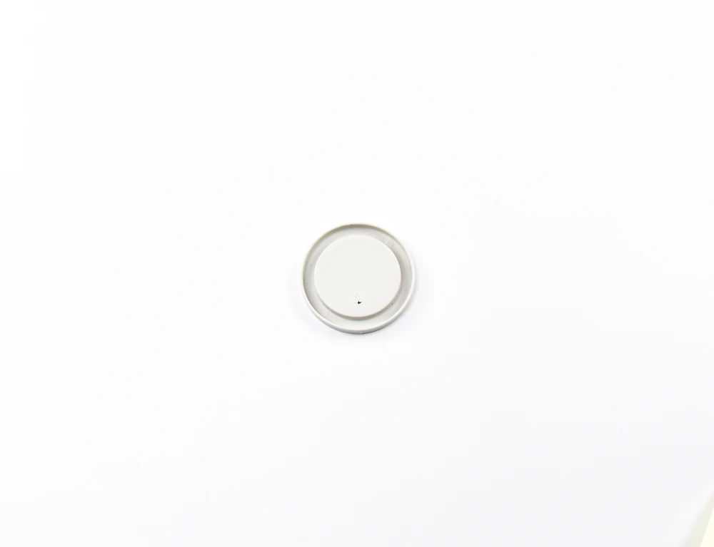 1228.01 EURO-Deckel - rund - 63 mm - - grau - Polypropylen (PP)