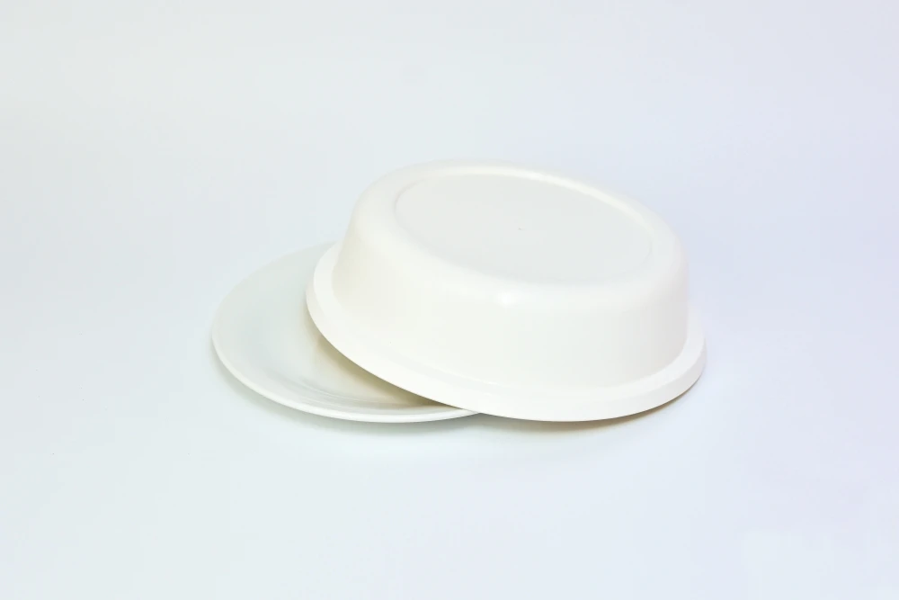 1447.02 EURO-Teller-Cloche - rund - 210 mm - - weiß - Polypropylen (PP)