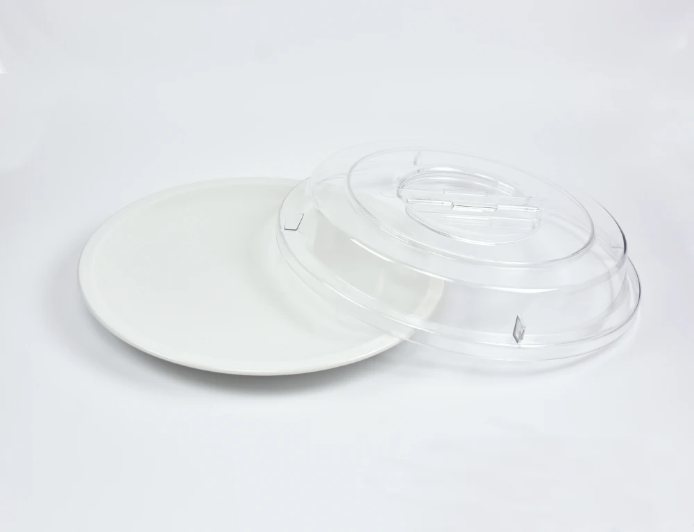 2029-0-1 EURO-Teller-Cloche - rund - 240 mm - - glasklar - Polycarbonat (PC)