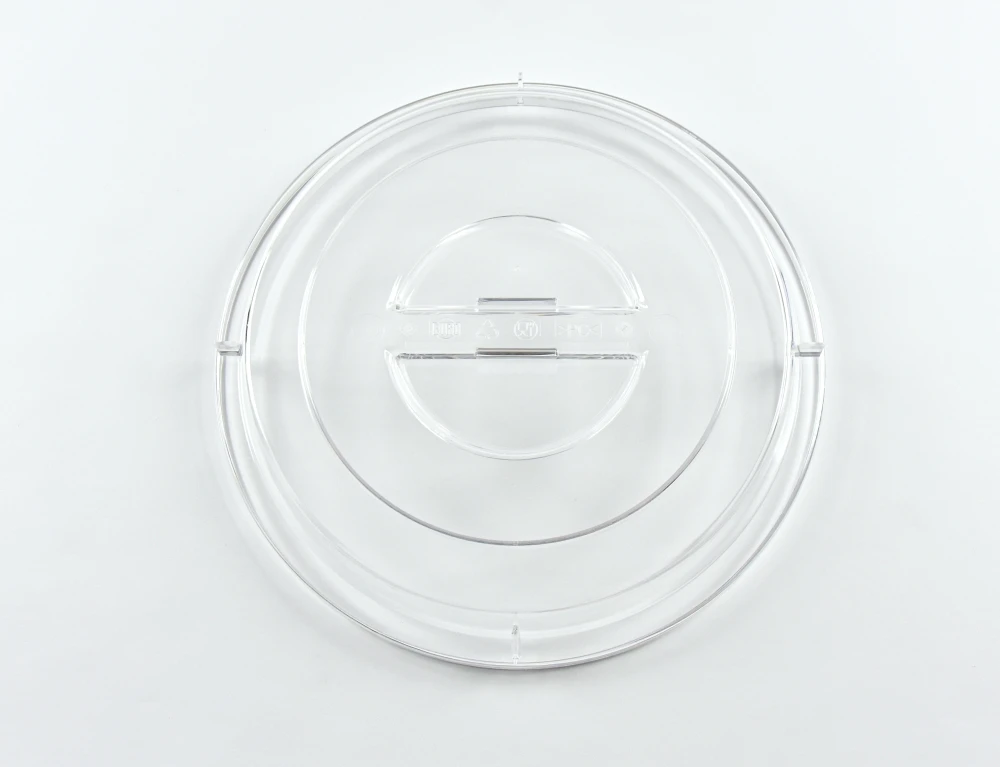 2029-0-1 EURO-Teller-Cloche - rund - 240 mm - - glasklar - Polycarbonat (PC)
