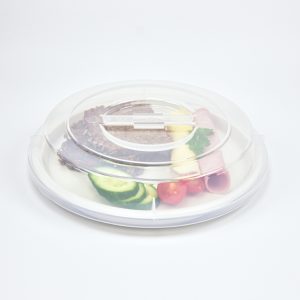 2029-0-5 EURO-Teller-Cloche - rund - 240 mm -  - natur-transparent - Polypropylen (PP)