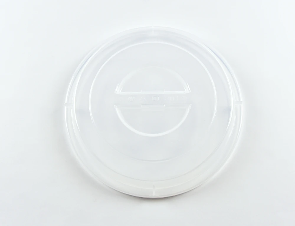 2029-0-5 EURO-Teller-Cloche - rund - 240 mm - - natur-transparent - Polypropylen (PP)