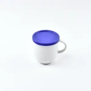 4083.20 EURO-Silikondeckel - rund - 83 mm - - blau - Silikon (Si)