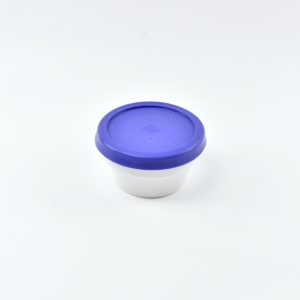 4111.20 EURO-Silikondeckel - rund - 111 mm -  - blau - Silikon (Si)