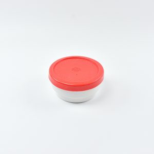 4111.30 EURO-Silikondeckel - rund - 111 mm -  - rot - Silikon (Si)