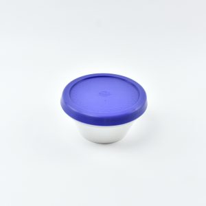 4125.20 EURO-Silikondeckel - rund - 125 mm -  - blau - Silikon (Si)