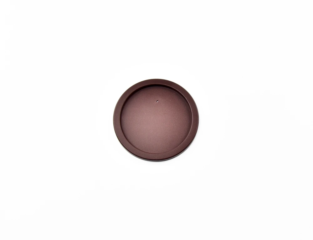7108.21 EURO-Deckel - rund - 108 mm - - braun - Polypropylen (PP)