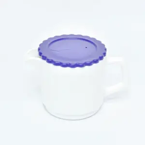 7113.97 EURO-Klemmdeckel - rund - 90 mm - - blau - Polypropylen (PP)