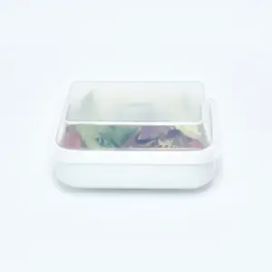 7181.58 EURO-Systemdeckel - rechteckig -  - 136 x 96 mm - natur-transparent - Polypropylen (PP)
