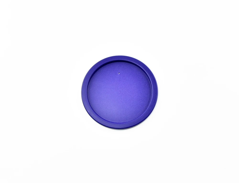 7200.95 EURO-Deckel - rund - 125 mm - - blau - Polypropylen (PP)