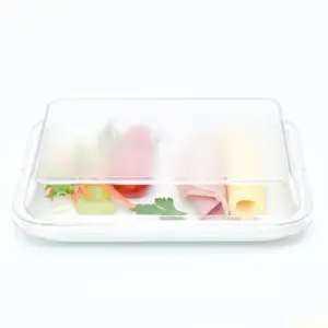 7244.75 EURO-Systemdeckel - rechteckig -  - 185 x 135 mm - glasklar - Tritan