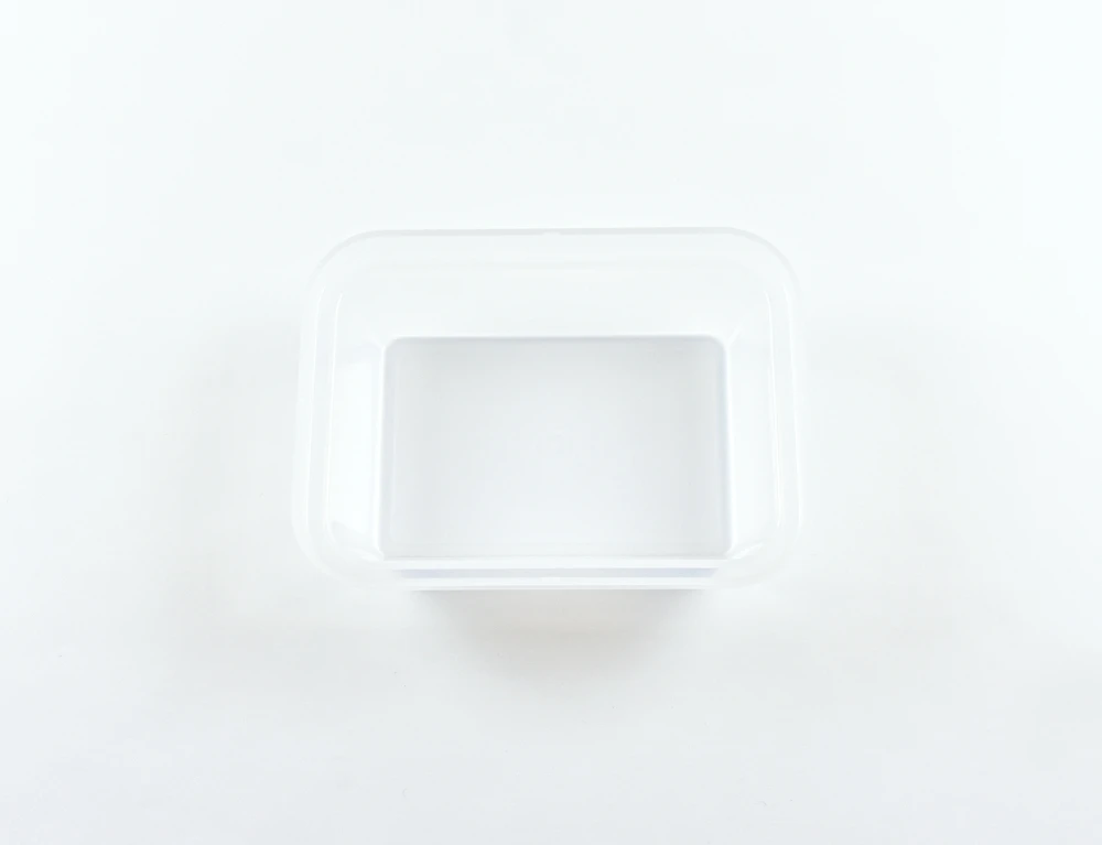 7296.46 EURO-Systemdeckel - rechteckig - - 169 x 125 mm - natur-transparent - Polypropylen (PP)