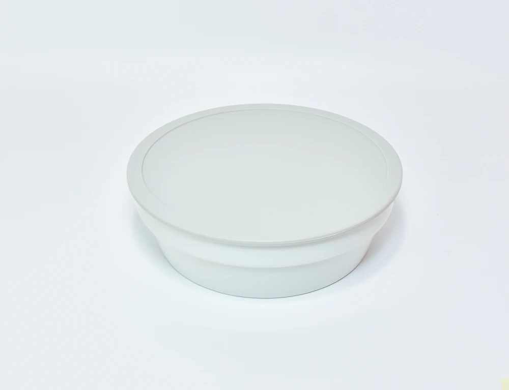 7307.01 EURO-Deckel - rund - 200 mm - - grau - Styrol-Ethylen-Butylen-Styrol (SEBS)