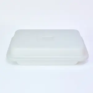 7556.01 EURO-Abdeckhaube - rechteckig -  - 280 x 195 mm - grau - Polybutylenterephthalat (PBT)